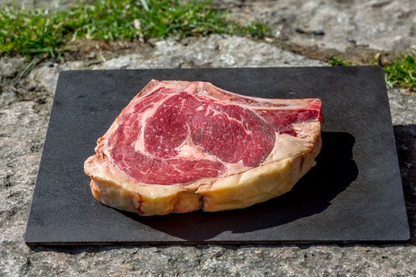 bio ribeye entrecote steak fleisch grillen kochen
